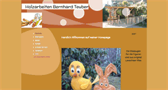 Desktop Screenshot of holzarbeiten-bernhard-teuber.com