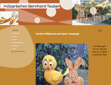 Tablet Screenshot of holzarbeiten-bernhard-teuber.com